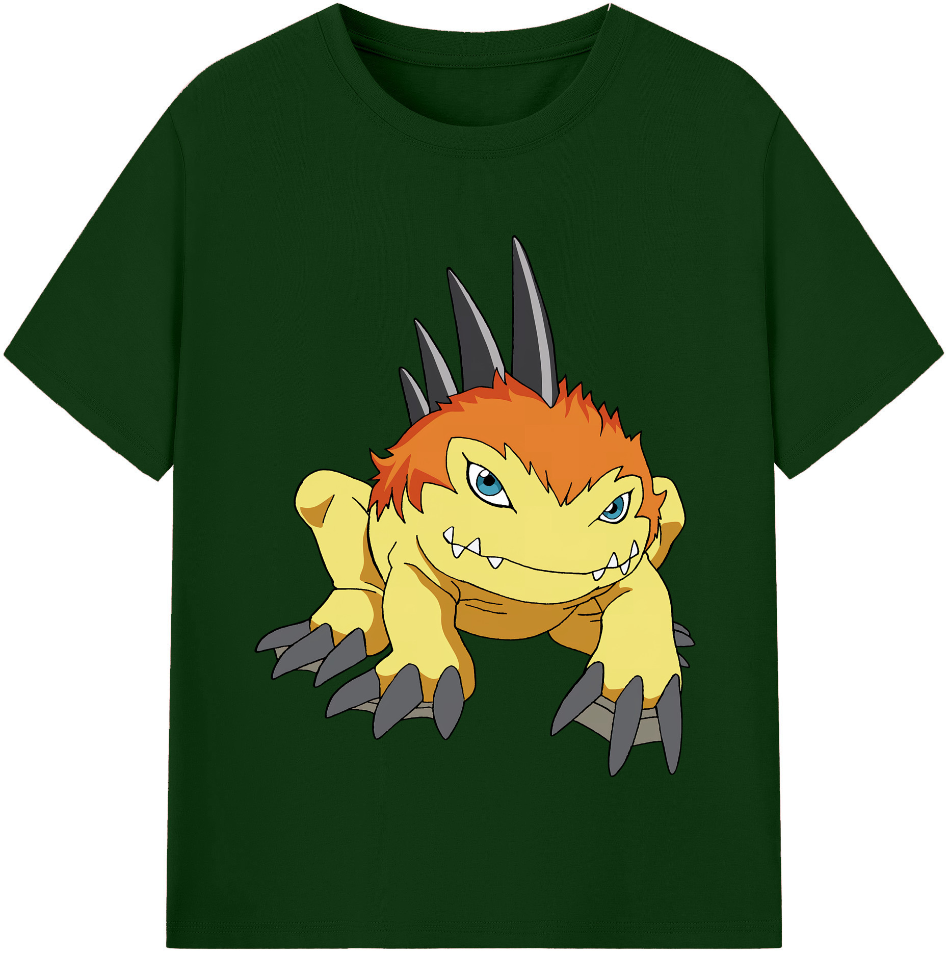 （画像用） Digimon デジタルモンスター/デジモン 綿100％半袖Tシャツ（フロントプリント）